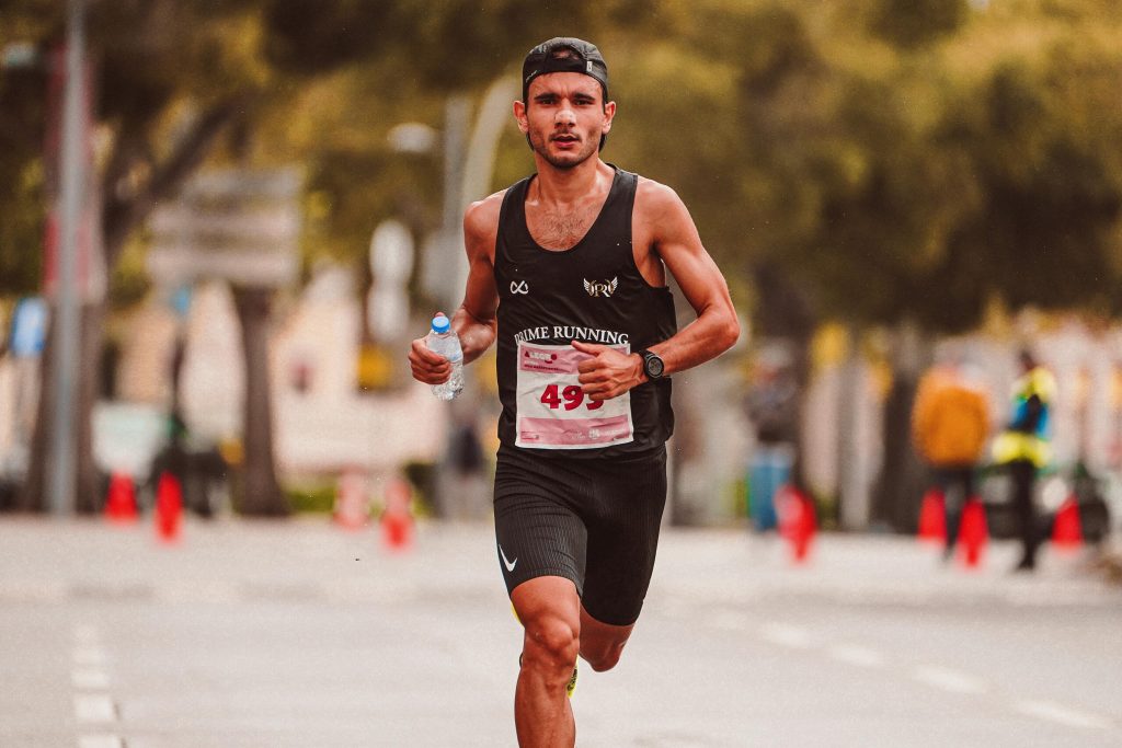 New runner training for first 10K race