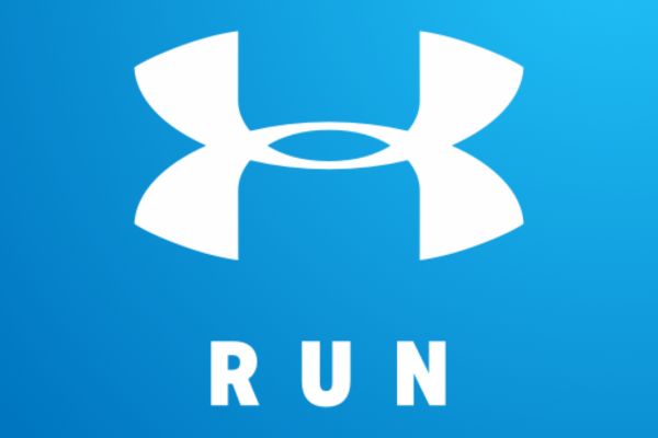 A runner using the Runkeeper app to monitor their pace during a run.